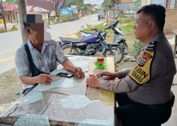 Respon Cepat Bhabinkamtibmas Polres Samosir atas Surat Pengaduan Masyarakat Desa Huta Bolon
