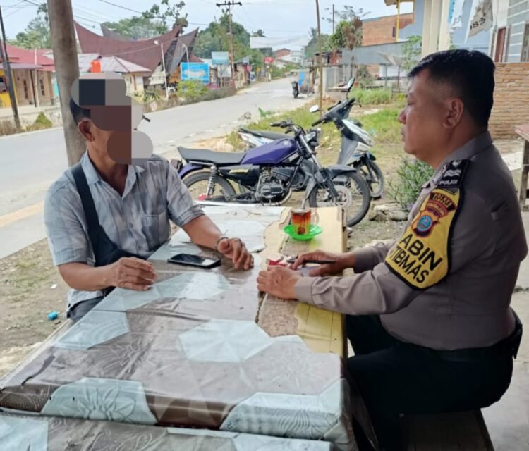Respon Cepat Bhabinkamtibmas Polres Samosir atas Surat Pengaduan Masyarakat Desa Huta Bolon