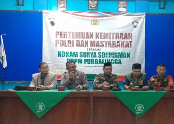Satbinmas Polres Purbalingga Gelar Pertemuan Kemitraan dengan KOKAM Surya Soedirman