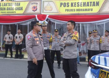 Kapolda Jabar Tinjau Rest Area Km 130 A Untuk Kesiapan Ops Ketupat Lodaya 2024 di Wilayah Polres Indramayu