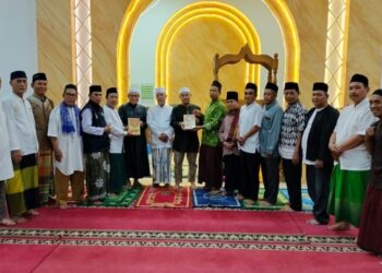 Safari Ramdhan, Lurah Bersama LMK, DMI Cengkareng Timur dan Penyuluh KUA di Masjid Nurul Amal