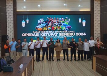 Jasa Raharja Hadiri Rapat Koordinasi Lintas Sektoral Dalam Rangka Pengamanan Hari Raya Idul Fitri 1445 H Th 2024