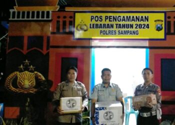 Jasa Raharja Pamekasan Gelar Aksi Simpatik di Pos PAM Kabupaten Sampang