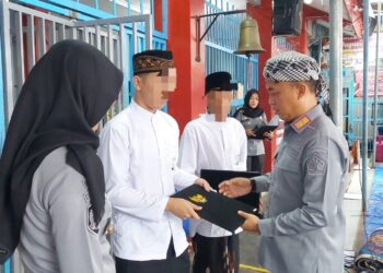 140 orang WBP Terima Remisi, Rutan Kota Agung Diserbu Pengunjung Pada Lebaran Hari Pertama