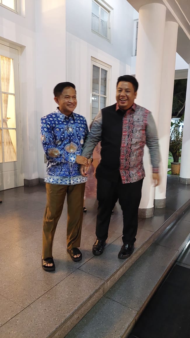 Bupati Samosir Silaturahmi dengan Pj. Gubernur Sumatera Utara dalam Rangka Hari Raya Idul Fitri 1445 H