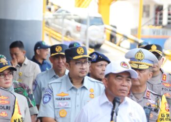 Pastikan Kelancaran Arus Balik di Wilayah Lampung, Jasa Raharja Kemenko PMK, Kemenhub, dan Korlantas Polri Gelar Tinjauan ke Pelabuhan Panjang dan Bakauheni