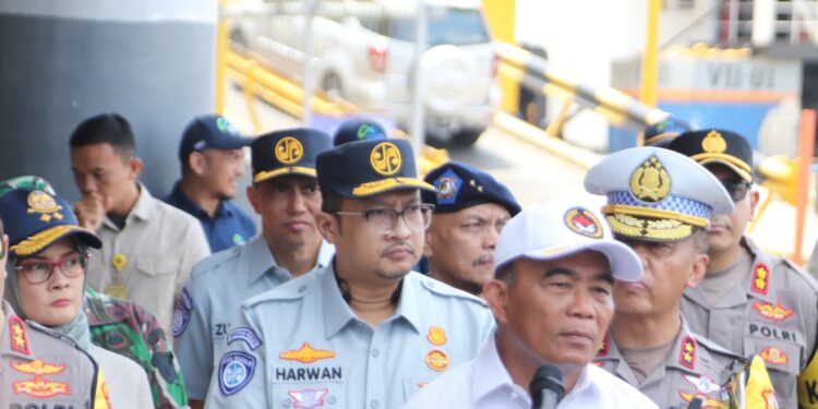 Pastikan Kelancaran Arus Balik di Wilayah Lampung, Jasa Raharja Kemenko PMK, Kemenhub, dan Korlantas Polri Gelar Tinjauan ke Pelabuhan Panjang dan Bakauheni