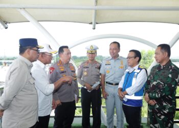 Dirut Jasa Raharja Gelar Rapat Koordinasi dan Evaluasi Arus Balik Lebaran bersama Menko PMK, Menhub, dan Kapolri, Panglima TNI, dan Kakorlantas Polri di GT Cikatama