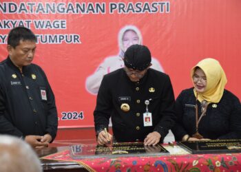 PJ Hanung Resmikan Revitalisasi 2 Pasar di Banyumas