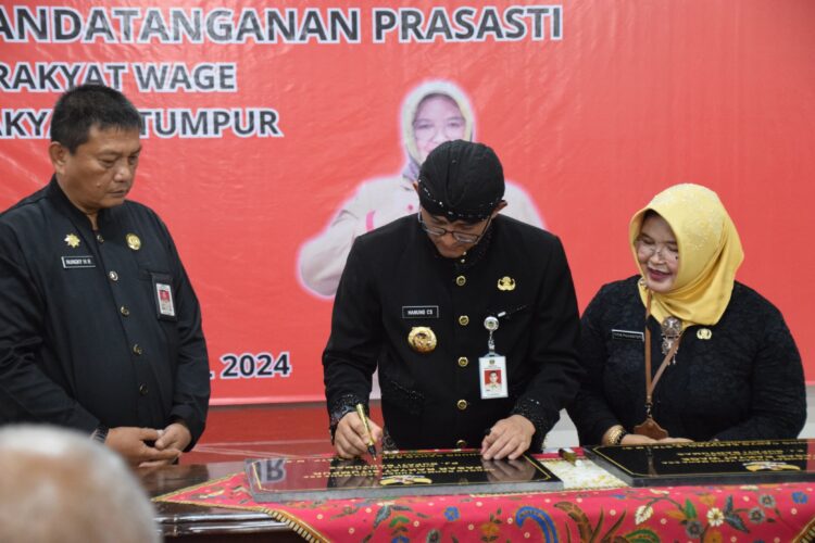 PJ Hanung Resmikan Revitalisasi 2 Pasar di Banyumas