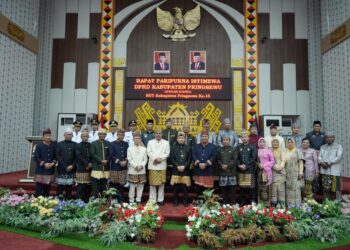 Rapat Paripurna Istimewa HUT ke-15 Kabupaten Pringsewu Digelar di Gedung DPRD Pringsewu