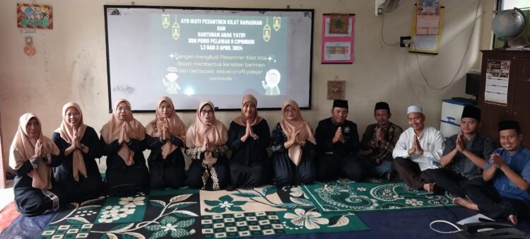 SDN Poris Plawad 9 Adakan Pesantren Kilat dan Santunan Anak Yatim