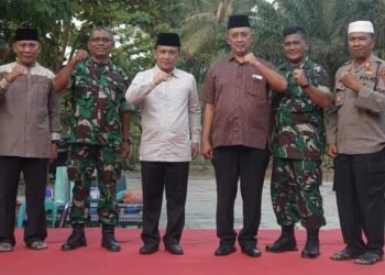 Koramil 05/Padang Bolak Kodim 0212/Tapanuli Selatan Adakan Pisah Sambut Jabatan Danramil