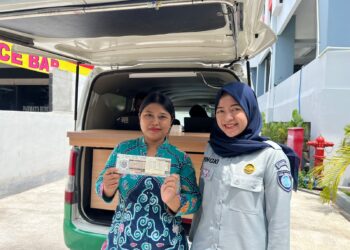 Fasilitasi Wajib Pajak di Rumah Sakit, Samsat Madiun Kota Buka Pelayanan di RSUD Soedono Madiun