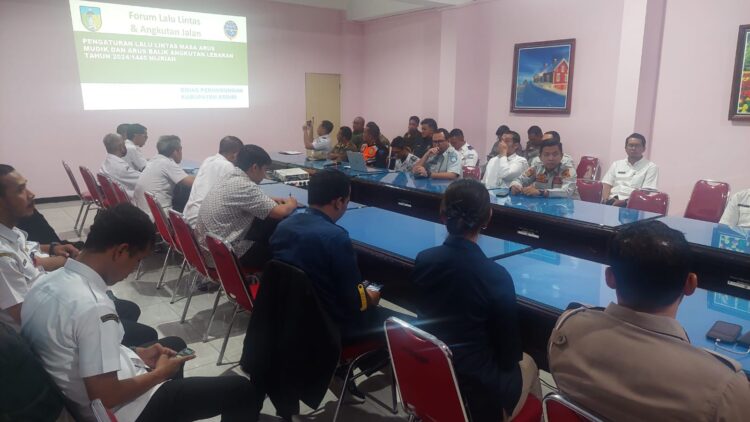 Jelang Perayaan Idul Fitri 1445 H Jasa Raharja Gelar Rapat Koordinasi Forum Komunikasi Lalu Lintas dan Angkutan Jalan Kabupaten Kediri Untuk Persiapkan Jalur Mudik