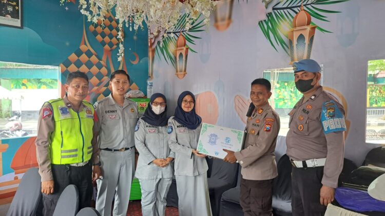 Jasa Raharja Surabaya Dukung Posko PAM Labaran 2024 di KBS Surabaya