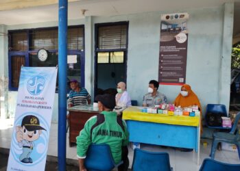 Cek Kesiapan Supir Bus dalam Mudik Lebaran 2024, Jasa Raharja Pamekasan Laksanakan Pemeriksaan Kesehatan Gratis