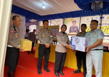 Jasa Raharja Pamekasan Dukung Posko PAM Labaran 2024 di Kabupaten Sampang