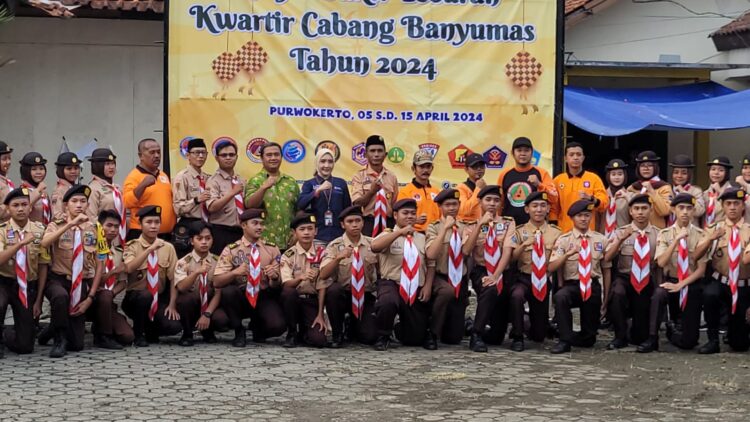 Kwarcab Banyumas Dirikan 16 Posko Aksi Pramuka Peduli, Siagakan 640 Anggota
