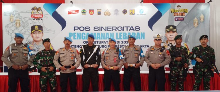 Polda Jateng dirikan Pos Sinergitas, Wujud Sinergi Mewujudkan Mudik Ceria Mudik Penuh Makna