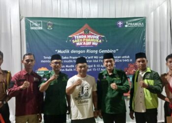 Pramuka Sako Ma’arif NU Banyumas Dirikan 2 Posko Mudik