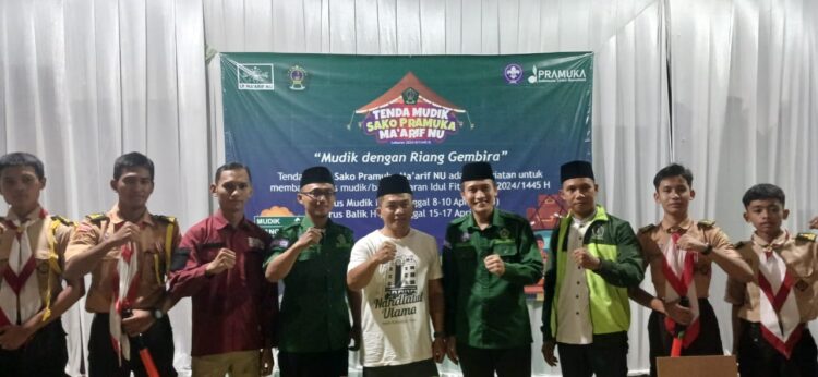 Pramuka Sako Ma’arif NU Banyumas Dirikan 2 Posko Mudik