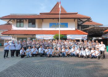 Apel Bersama dan Halal Bihalal Tim Pembina Samsat Surabaya Barat