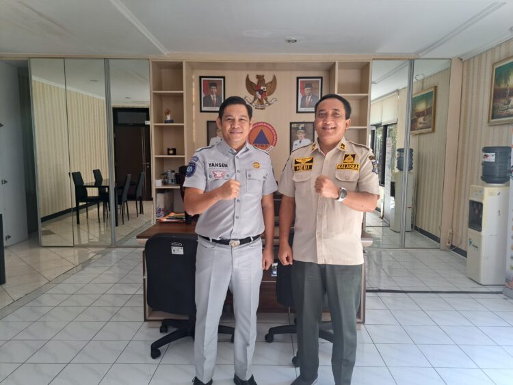 Jasa Raharja Surabaya Audiensi bersama Kepala Badan Penanggulangan Bencana Daerah (BPBD) Kota Surabaya