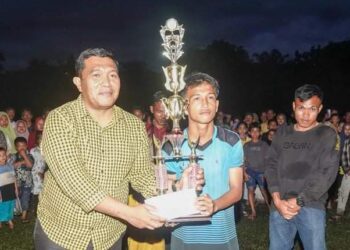 Pj. Bupati Seluma Hadiri Penutupan Turnamen Sepak Bola Pumah Cup II – XXXVIII 2024