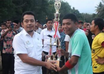 Pj. Bupati Padang Lawas Utara Hadiri Penutupan Turnamen Sepak Bola Resimga Cup 1