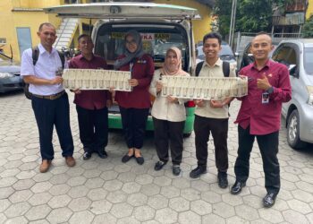 Tim Pembina Samsat Surabaya Utara Melaksanakan Giat “Jempol” di Bank Maspion Kembang Jepun Guna Meningkatkan Collection Rate PKB dan SWDKLLJ