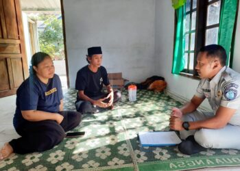 Sampaikan Duka dan Hak Santunan, Petugas Jasa Raharja Laksanakan Survey Keabsahan Ahli Waris Korban Laka Bus vs Truk di Tol Soker Karanganyar Jawa Tengah