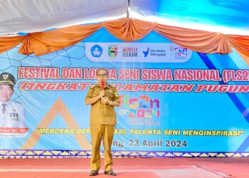 Kecamatan Pugung  Maju Tingkat Kabupaten, Festival Lomba Seni Siswa Nasional di Tanggamus
