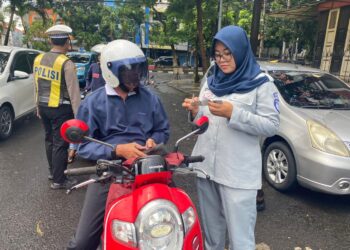 Operasi Gabungan Samsat Surabaya Utara Tingkatkan Kesadaran Masyarakat