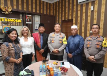 Kunjungan Kerja Kapolda Sumut : Pastikan Polres Samosir Sanggup Majukan Pariwisata Danau Toba