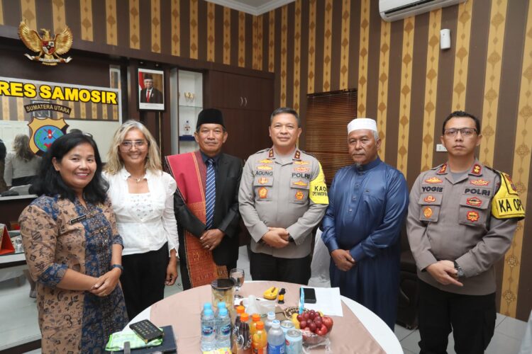 Kunjungan Kerja Kapolda Sumut : Pastikan Polres Samosir Sanggup Majukan Pariwisata Danau Toba