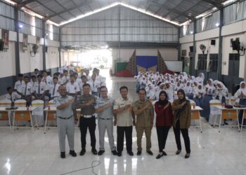 Jasa Raharja Gelar PPKL (Pengajar Peduli Keselamatan Lalu Lintas) di SMKN 1 Rejotangan Kab Tulungagung, Tingkatkan Kesadaran Keselamatan Berlalu Lintas