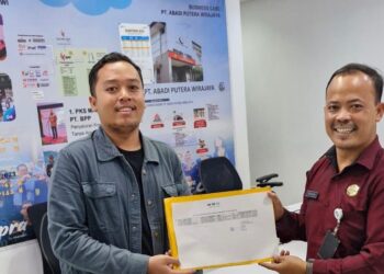 Sosialisasikan Tertib Administrasi Ranmor, Tim Samsat Madiun Kota Koordinasikan Internalisasi Pembayaran PKB dan SWDKLLJ di Lingkungan BUMN