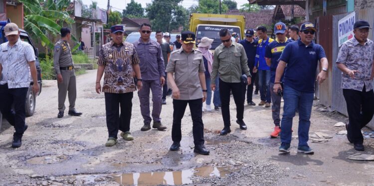 Tim Pembangunan Infrastruktur Provinsi Lampung Kunjungi Kabupaten Pringsewu.