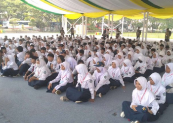 Ramaikan MTQ Jabar, Disdik Kabupaten Bekasi Ajak Ratusan Siswa Kunjungi Venue MTQ
