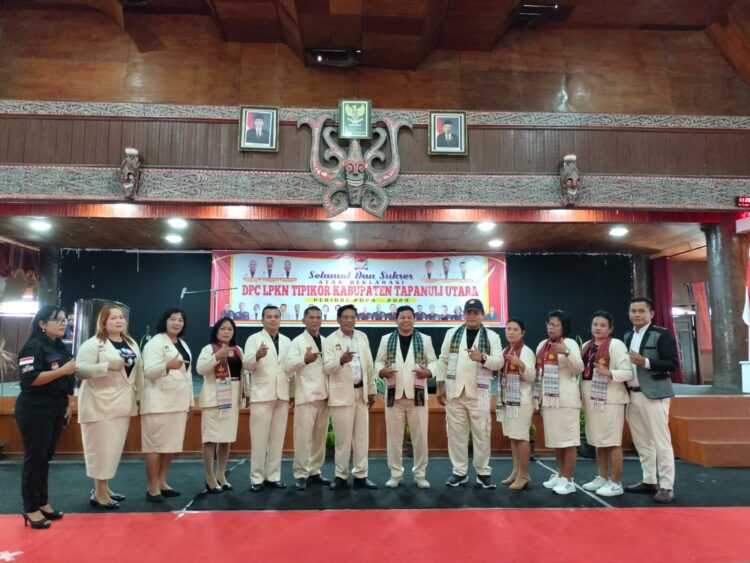 DPC LPKN Tipikor Tapanuli Utara  Periode 2024-2029  Dideklarasikan,  Henanja   Nainggolan Ketua