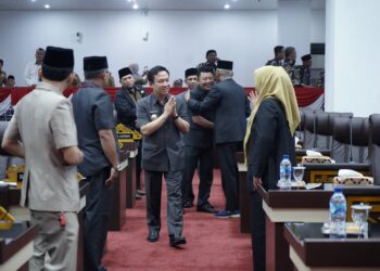 Penjabat Bupati Pringsewu Sampaikan Ranperda Pertanggungjawaban APBD
