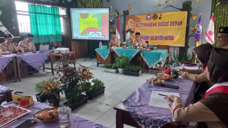 Pangkalan SDN Ajibarang Wetan Gelar Musyawarah Gugus Depan
