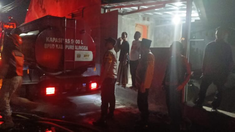 Diduga Akibat Korsleting Listrik, Rumah di Puri Babakan Baru PurbaIingga Kebakaran