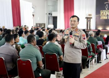 Kapolda Jateng Irjen Pol Ahmad Luthfi  safari kamtibmas ke Demak sekaligus mengecek Sinergitas Tiga Pilar