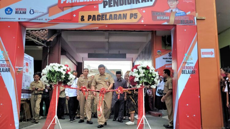 Dindik Banyumas Gelar Pameran dan Pagelaran P5