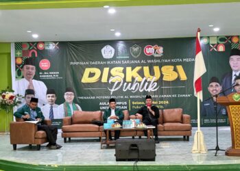 Diskusi Publik ISARAH, Nikson Nababan Puji Peran Al Washliyah di Kancah Politik