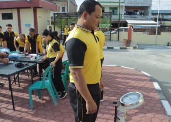 Test Kesamaptaan Jasmani : Polres Samosir Siapkan Fisik Yang Prima Dalam Melaksanakan Tugas