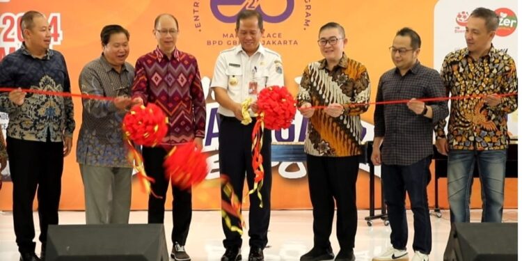 Walikota Jakut Buka UMKM Be Extravaganza Expo