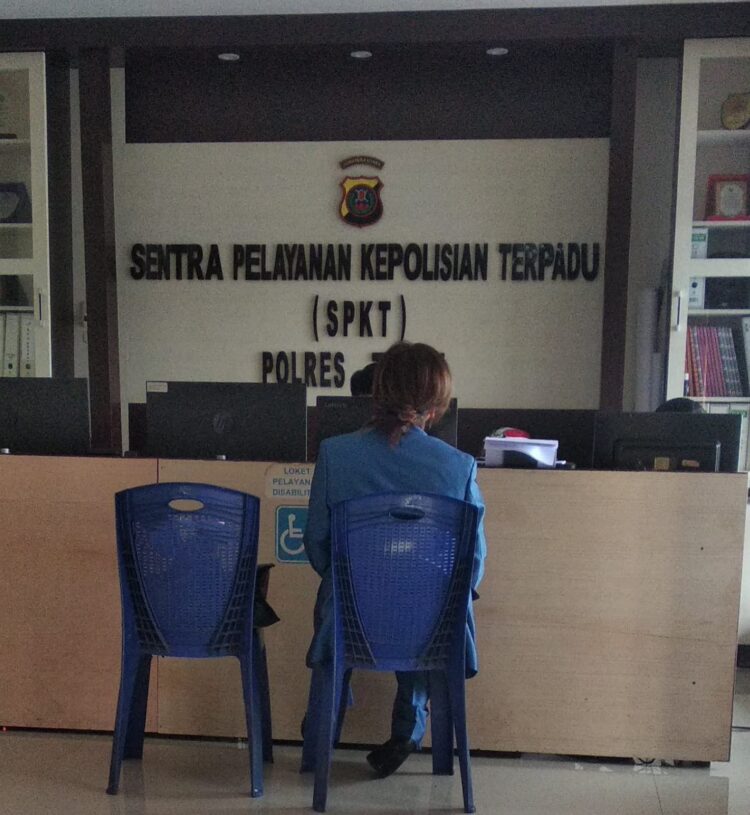 Pemilik Akun Facebook GHINA TAMPUBOLON Resmi di Adukan Ke Mapolres Taput